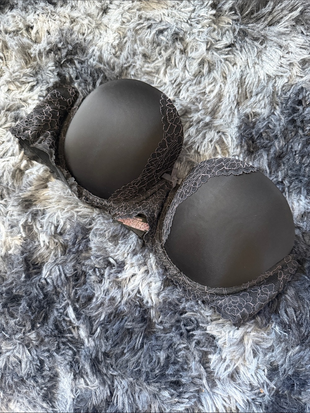 Strapless Demi Bra - Black